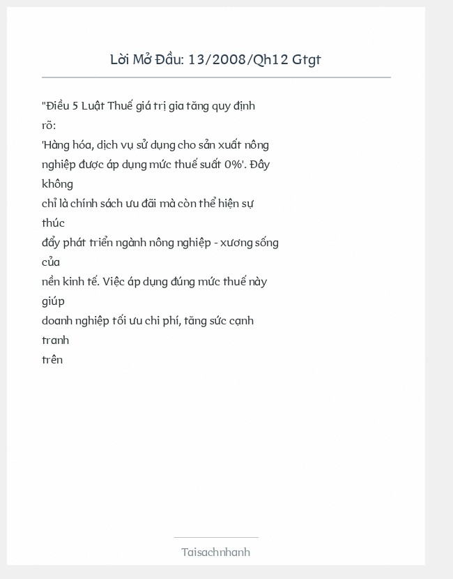 Trích đoạn 13/2008/Qh12 Gtgt