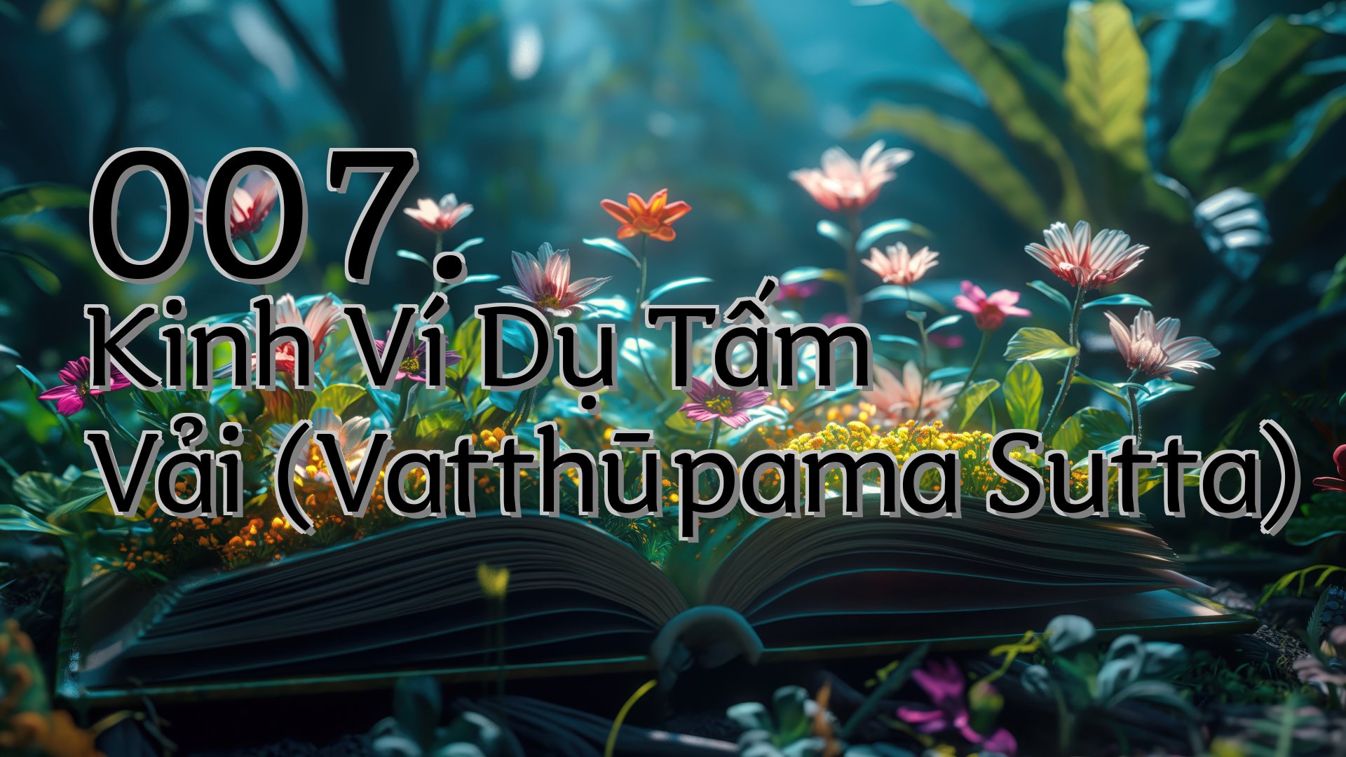 cover-007. Kinh Ví Dụ Tấm Vải (Vatthūpama Sutta)