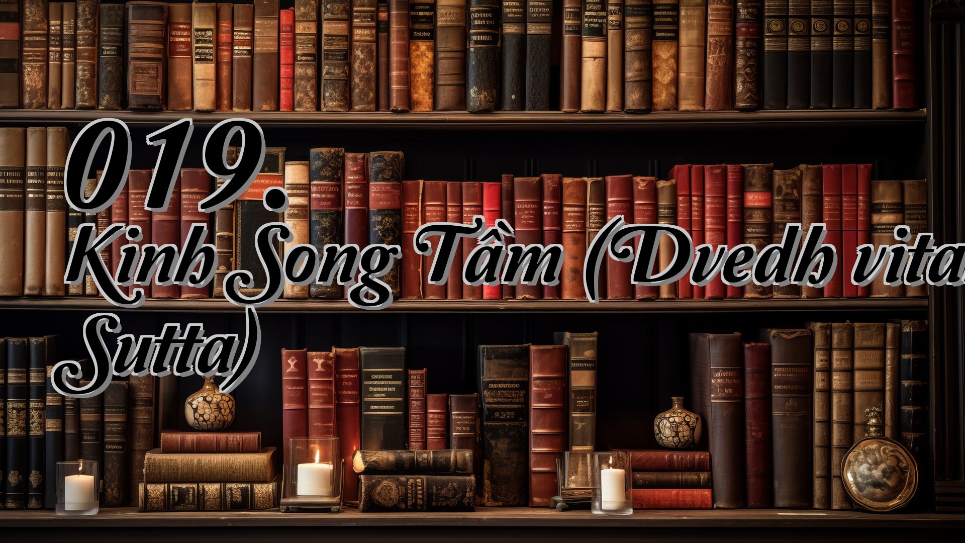 cover-019. Kinh Song Tầm (Dvedhāvitakka Sutta)