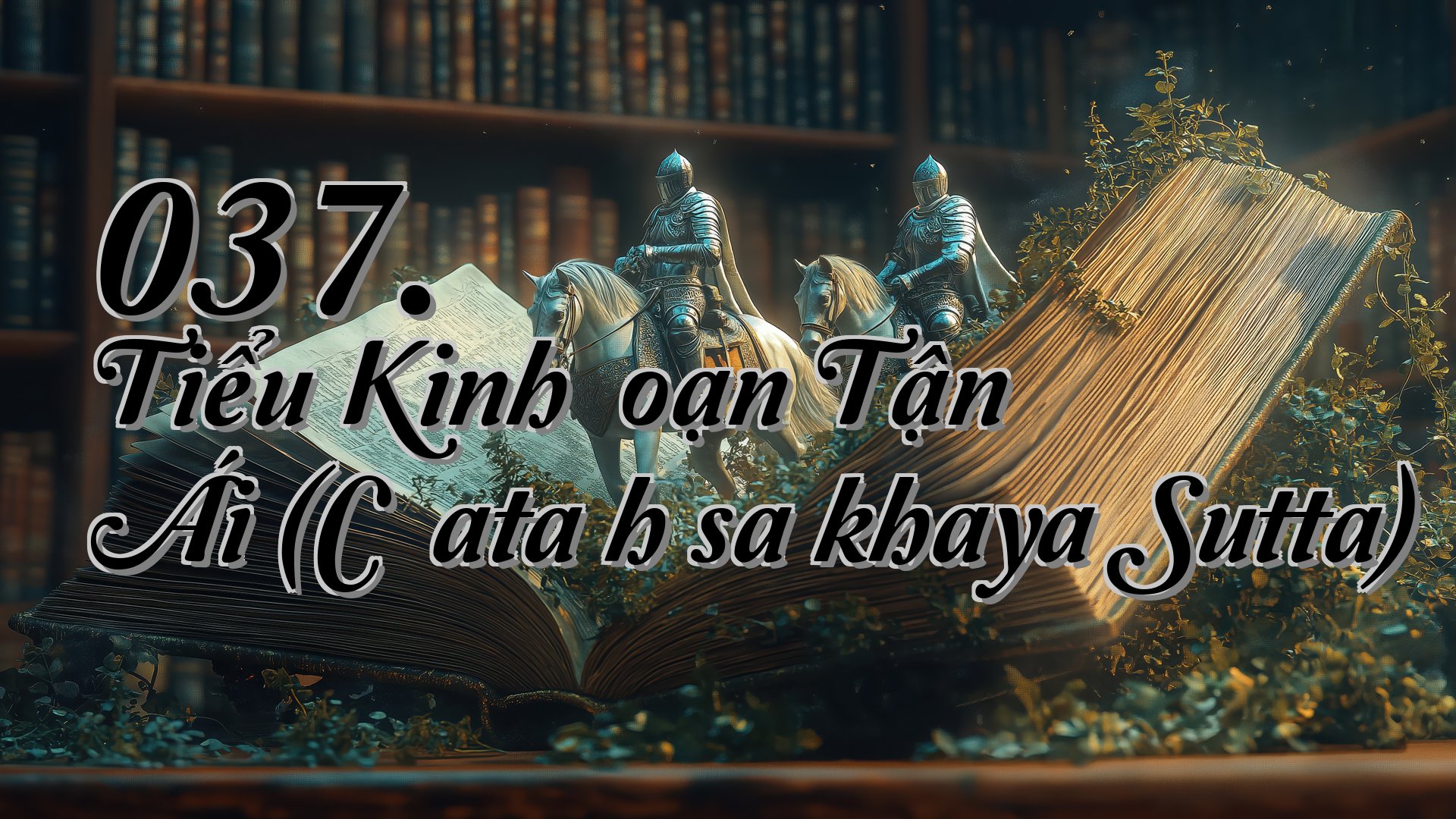 cover-037. Tiểu Kinh Ðoạn Tận Ái (Cūḷataṇhāsaṅkhaya Sutta)