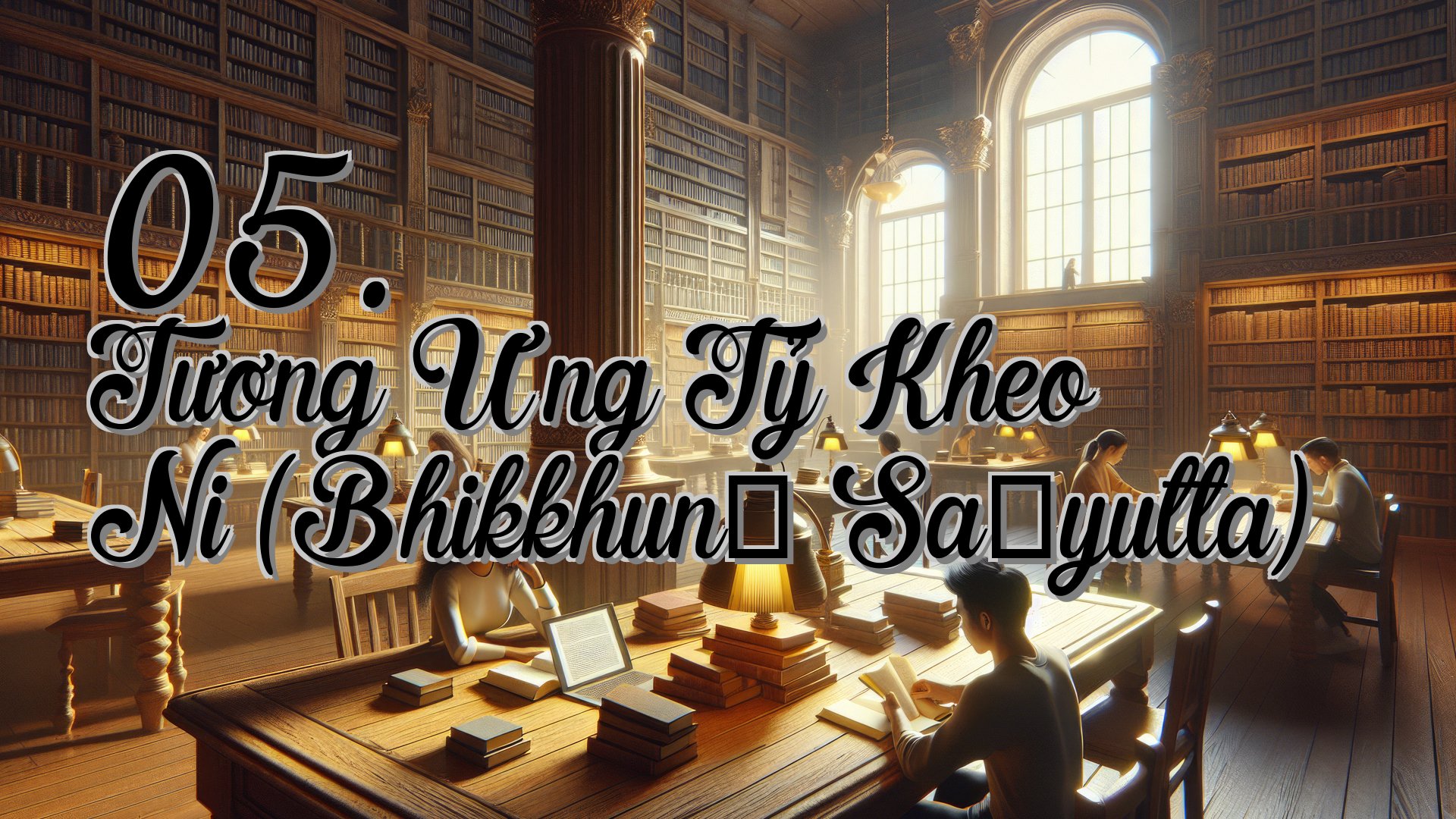 cover-05. Tương Ưng Tỷ Kheo Ni (Bhikkhunī Saṃyutta)