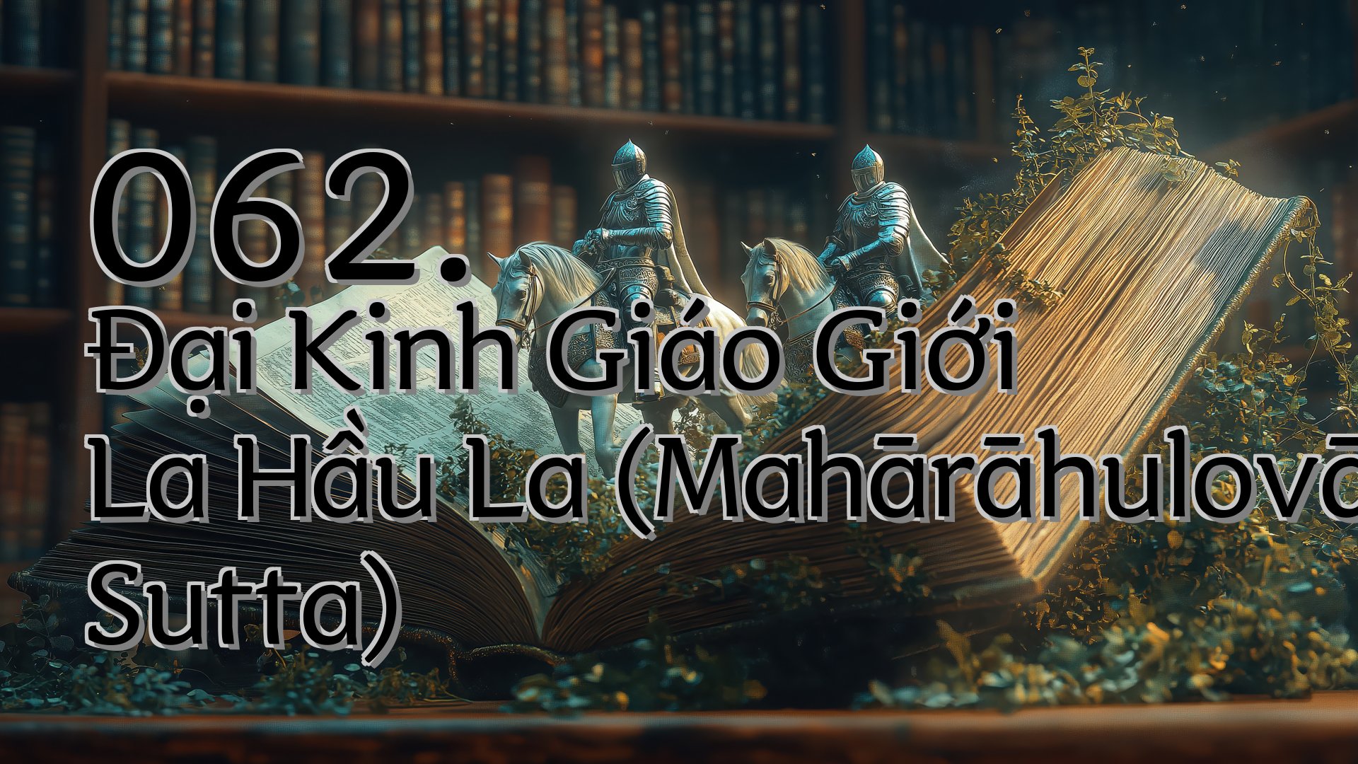 cover-062. Ðại Kinh Giáo Giới La Hầu La (Mahārāhulovāda Sutta)