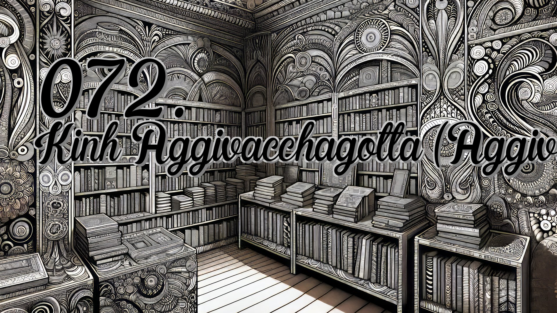 cover-072. Kinh Aggivacchagotta (Aggivacchagotta Sutta)