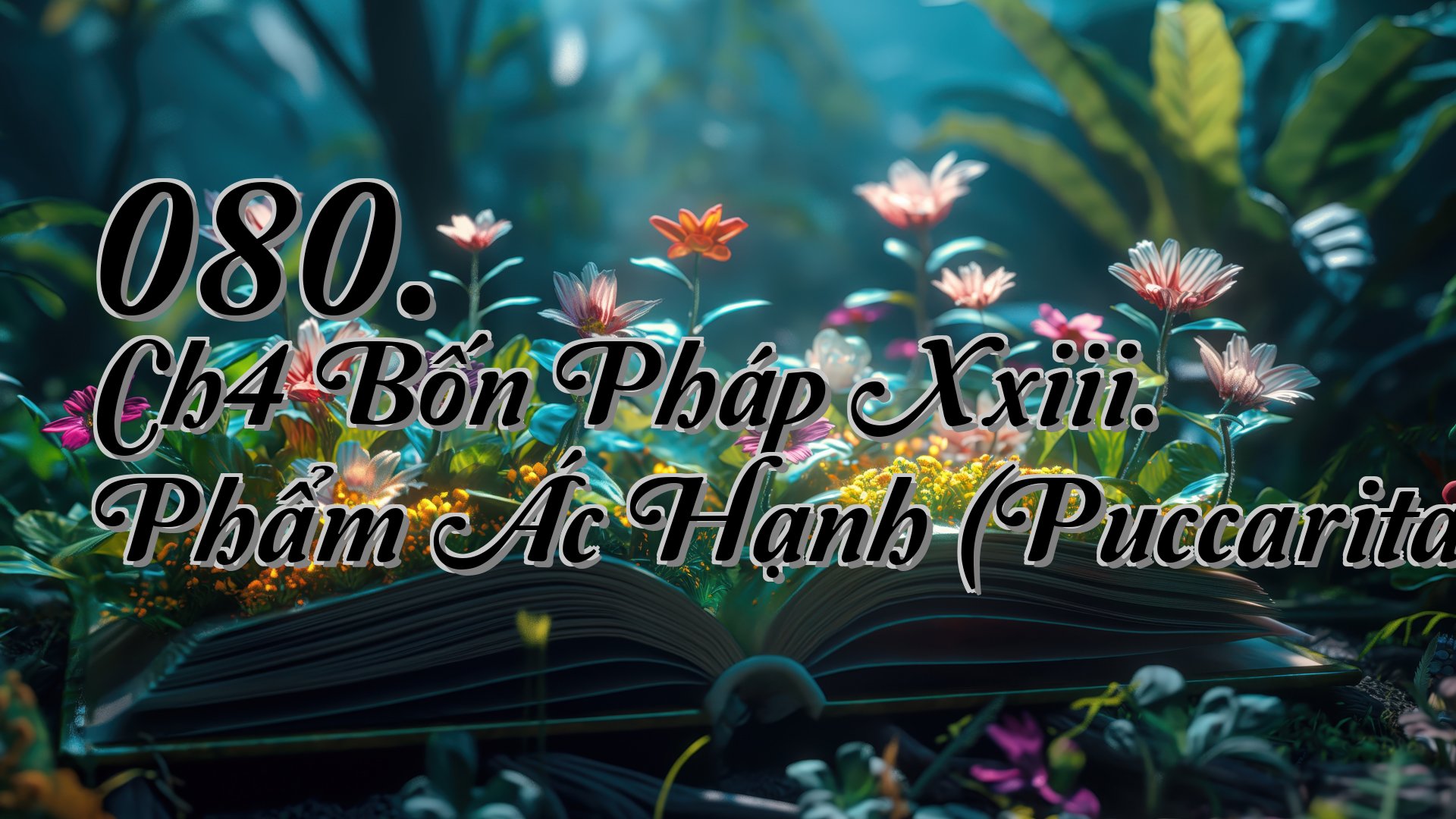 cover-080. Ch4 Bốn Pháp Xxiii. Phẩm Ác Hạnh (Puccaritavagga)