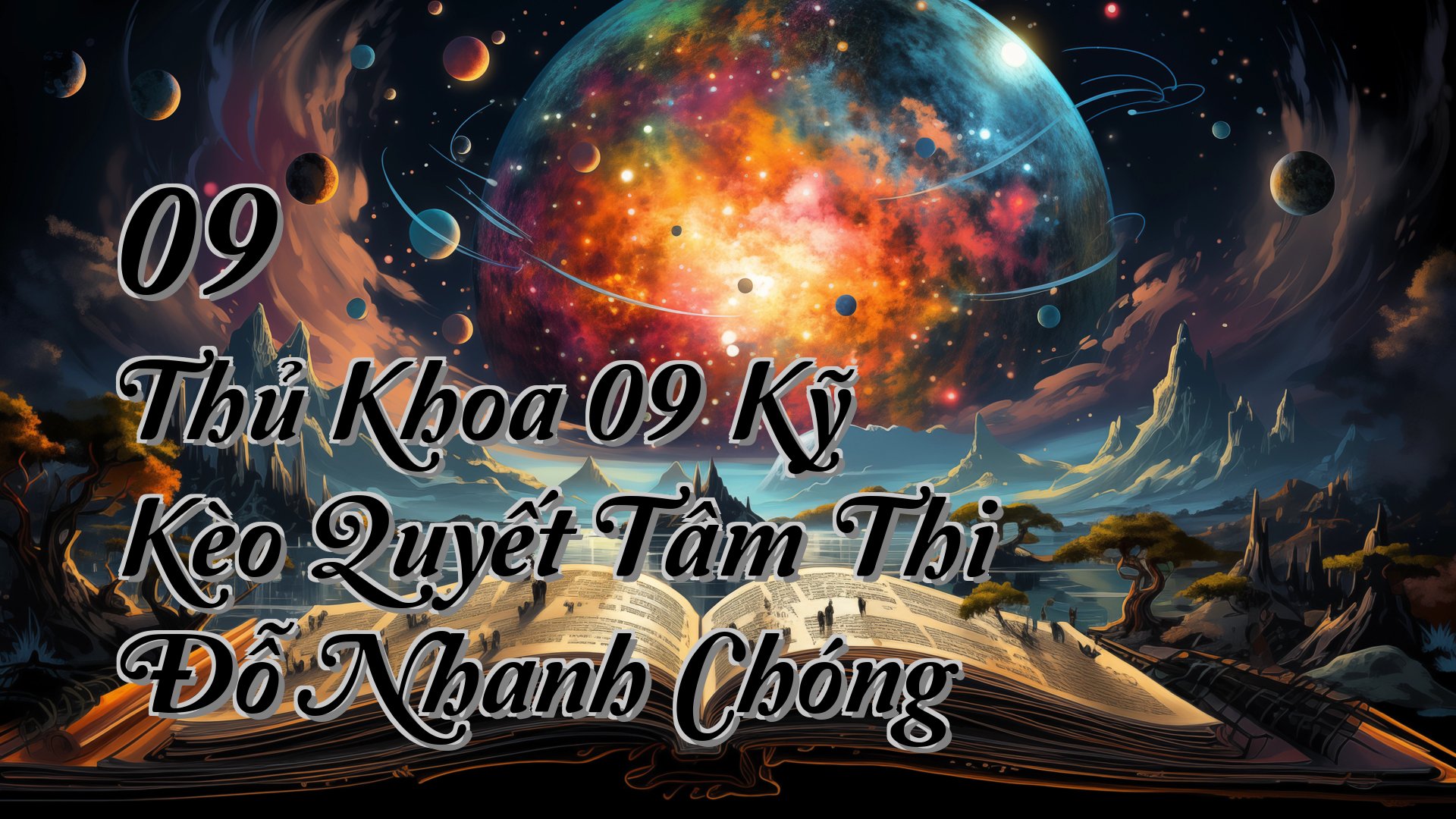 cover-09 Thủ Khoa 09 Kỹ Kèo Quyết Tâm Thi Đỗ Nhanh Chóng
