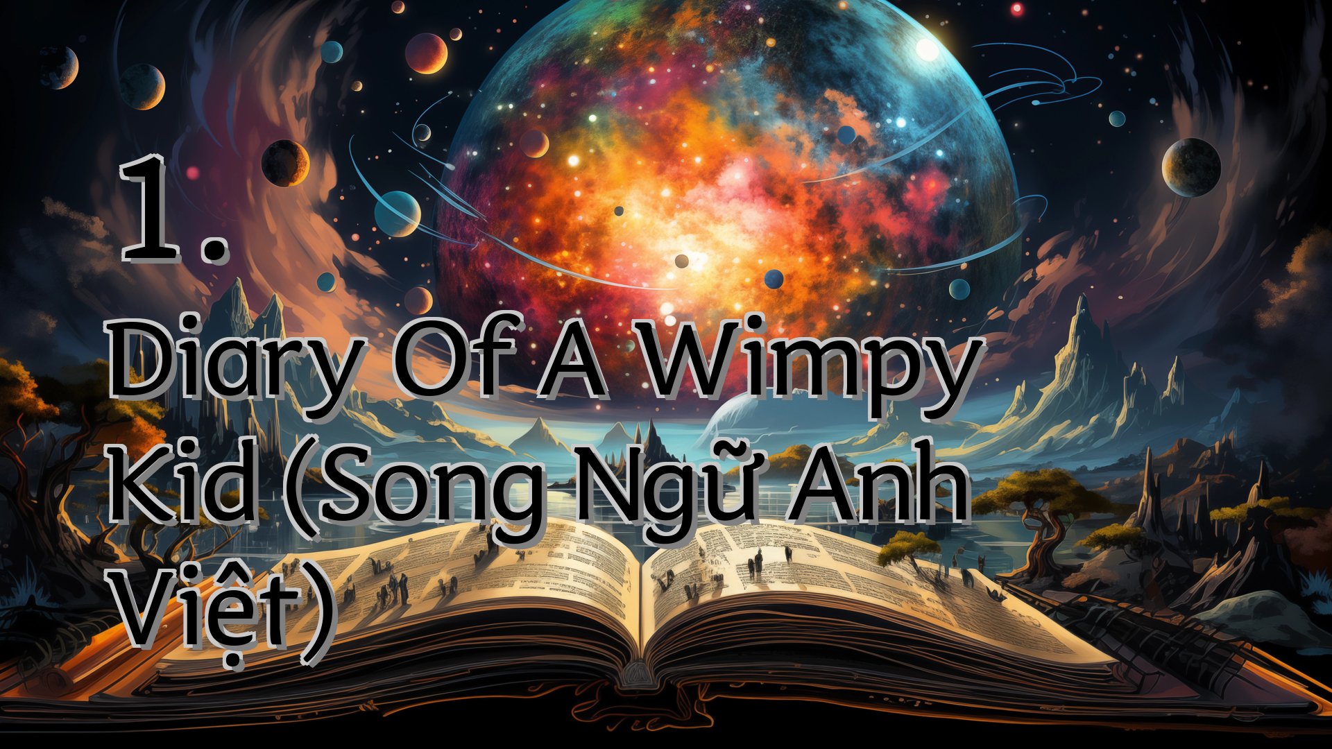 cover-1. Diary Of A Wimpy Kid (Song Ngữ Anh Việt)