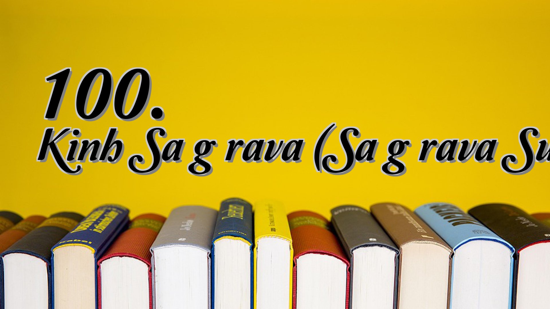 cover-100. Kinh Saṅgārava (Saṅgārava Sutta)