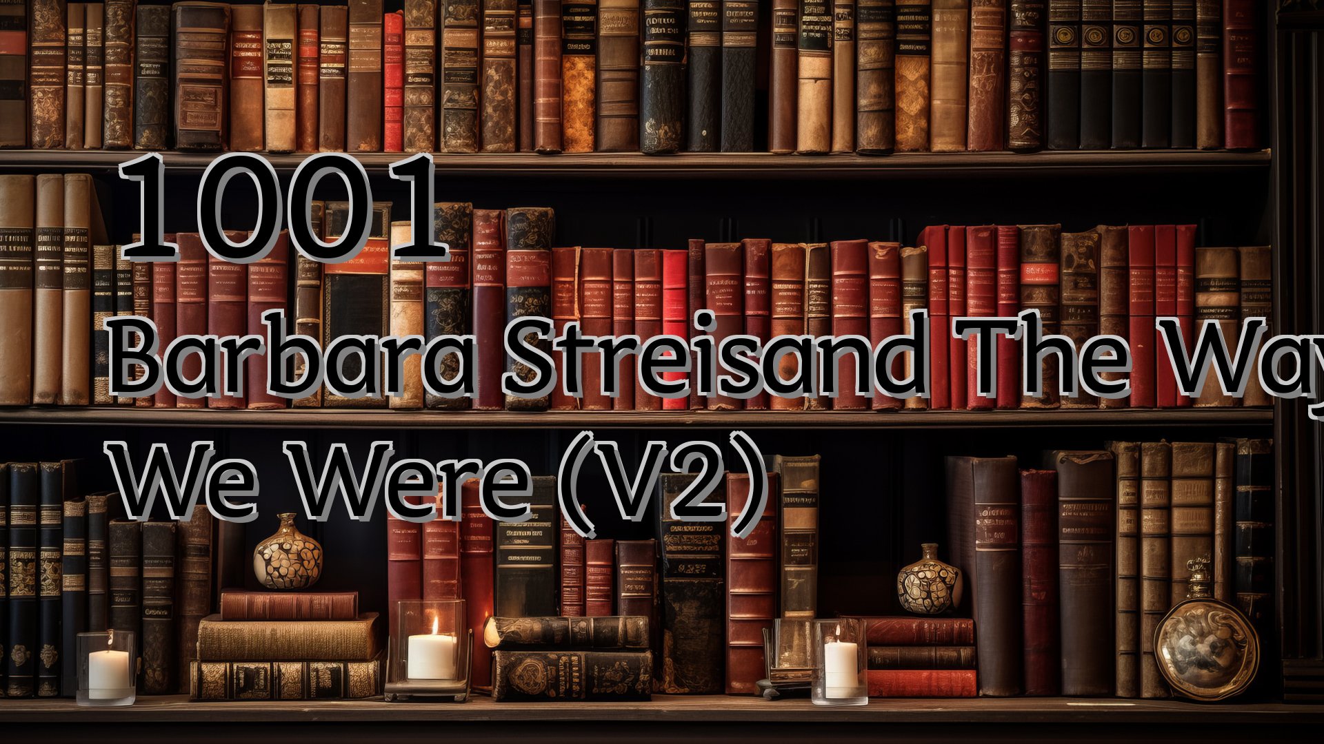 cover-1001 Barbara Streisand The Way We Were (V2)