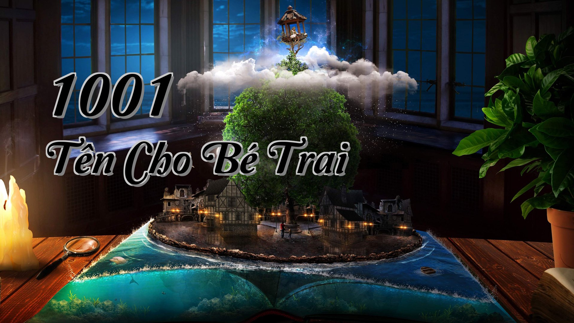 cover-1001 Tên Cho Bé Trai