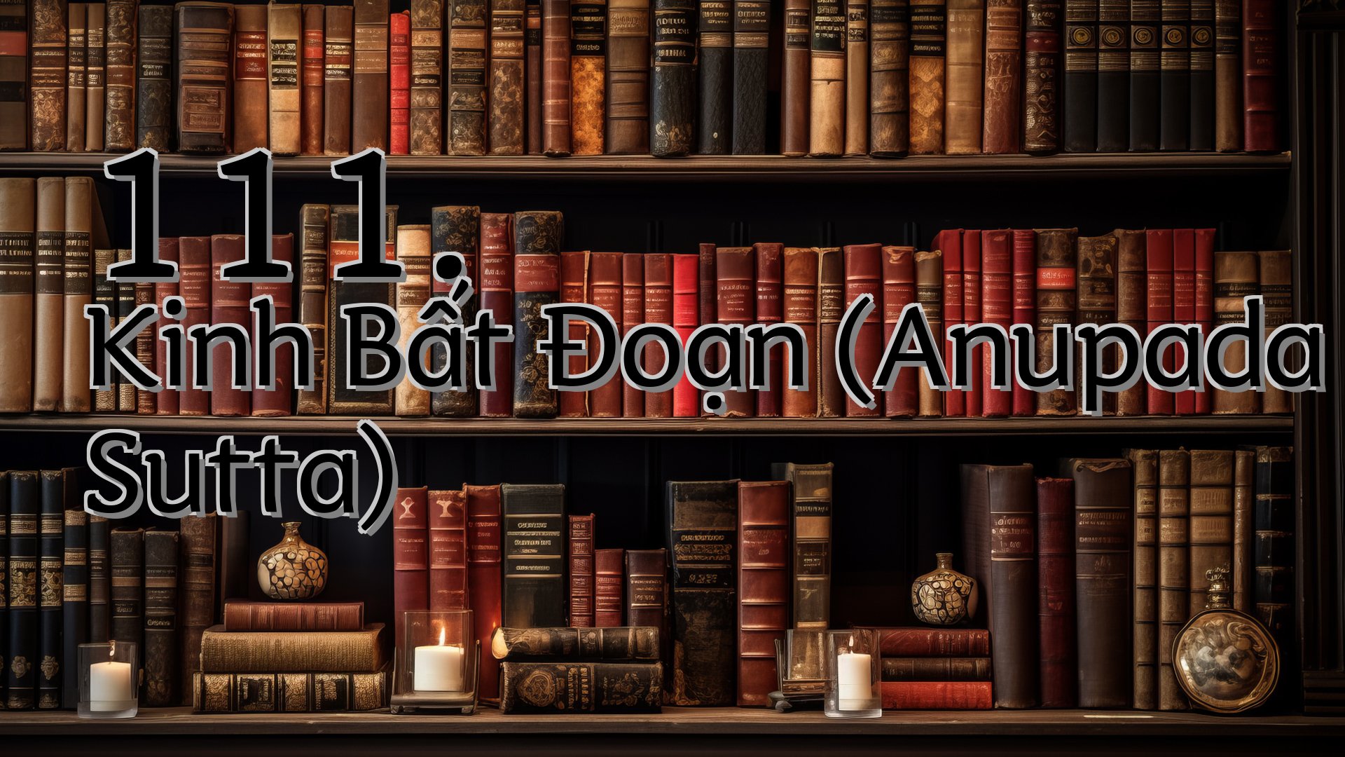 cover-111. Kinh Bất Đoạn (Anupada Sutta)