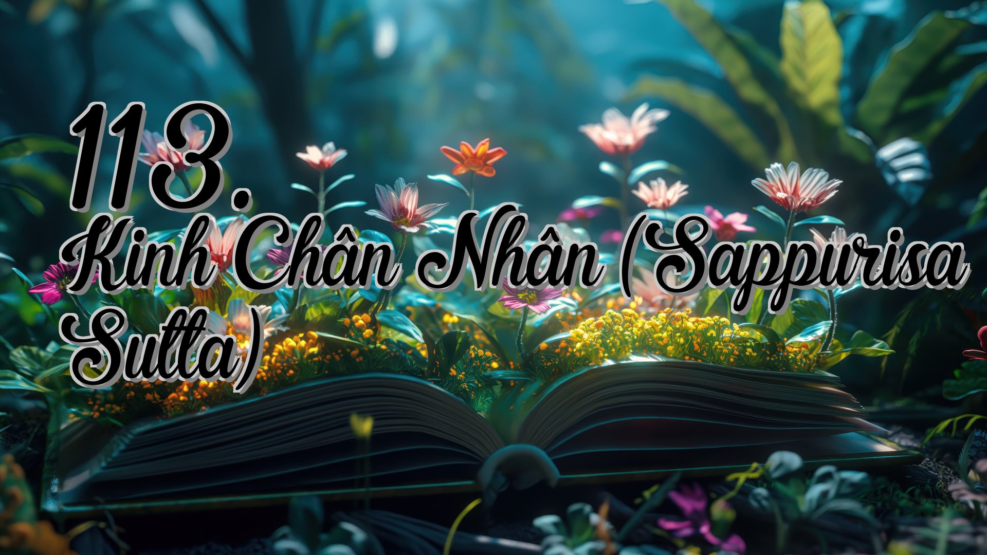 cover-113. Kinh Chân Nhân (Sappurisa Sutta)