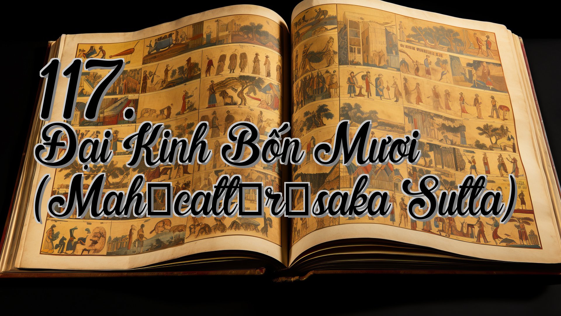 cover-117. Ðại Kinh Bốn Mươi (Mahācattārīsaka Sutta)