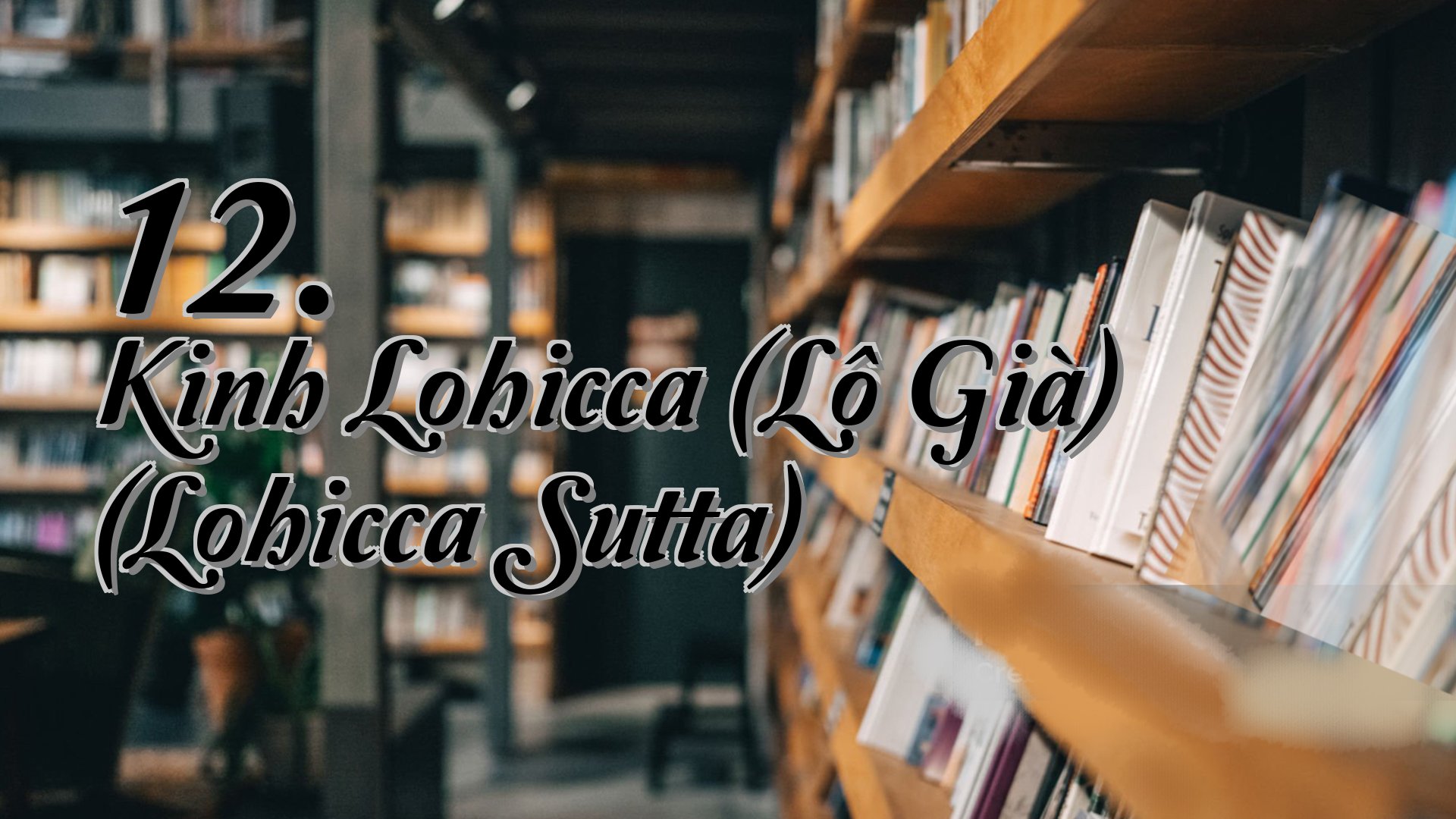 cover-12. Kinh Lohicca (Lộ Già) (Lohicca Sutta)