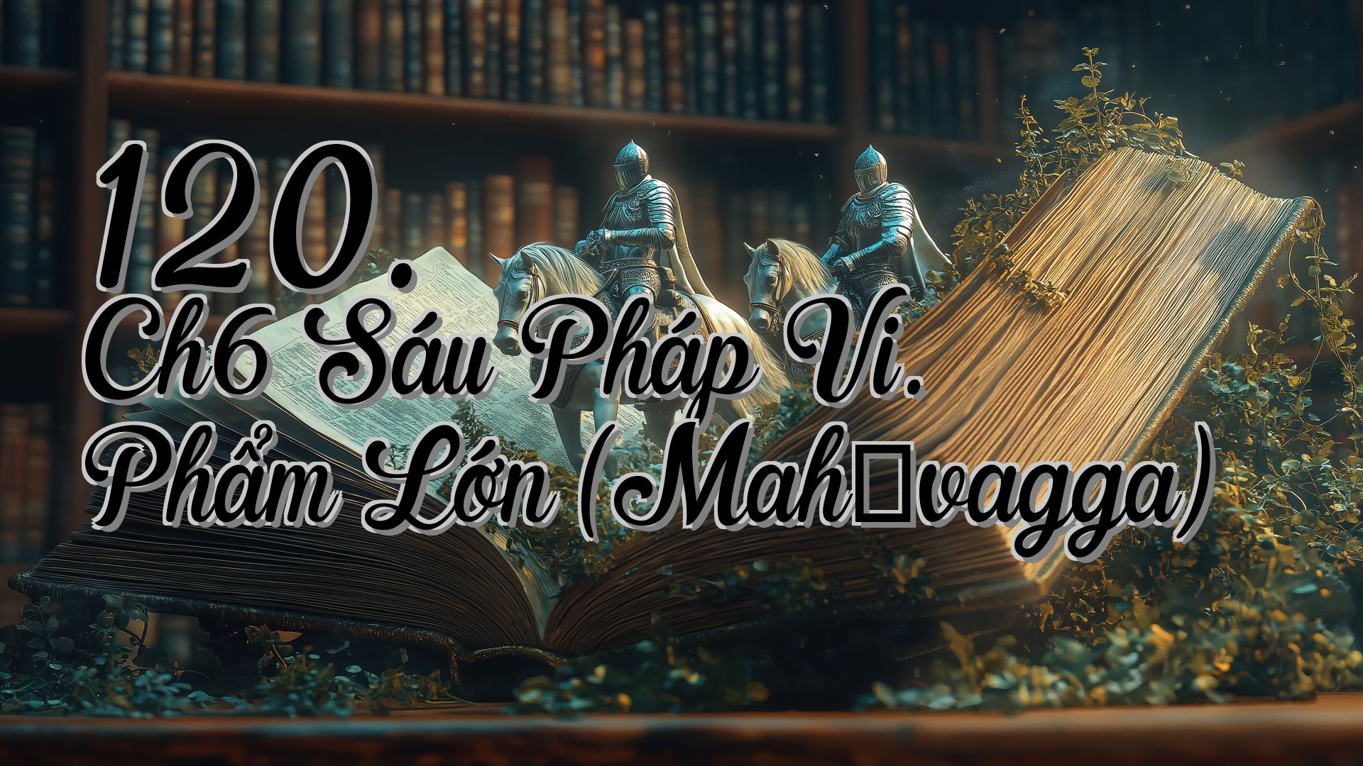 cover-120. Ch6 Sáu Pháp Vi. Phẩm Lớn (Mahāvagga)
