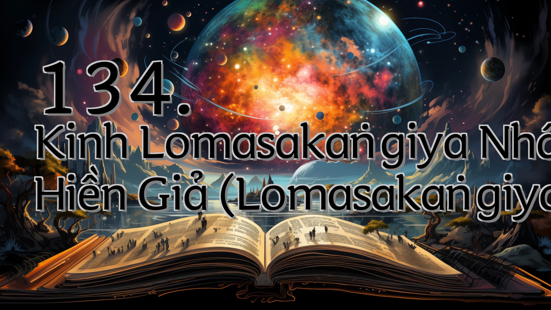 cover-134. Kinh Lomasakaṅgiya Nhất Dạ Hiền Giả (Lomasakaṅgiyabhaddekaratta Sutta)