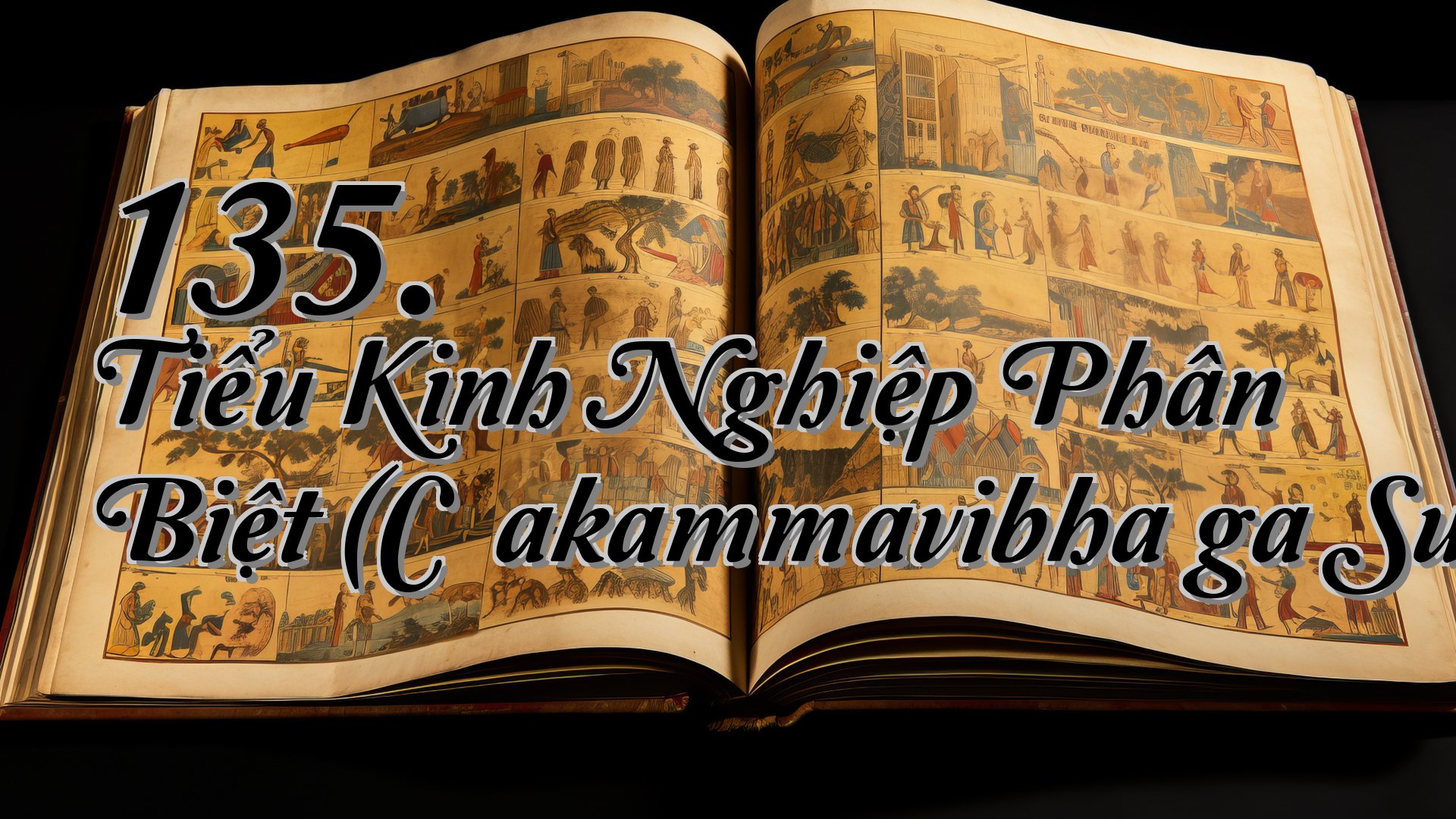 cover-135. Tiểu Kinh Nghiệp Phân Biệt (Cūḷakammavibhaṅga Sutta)