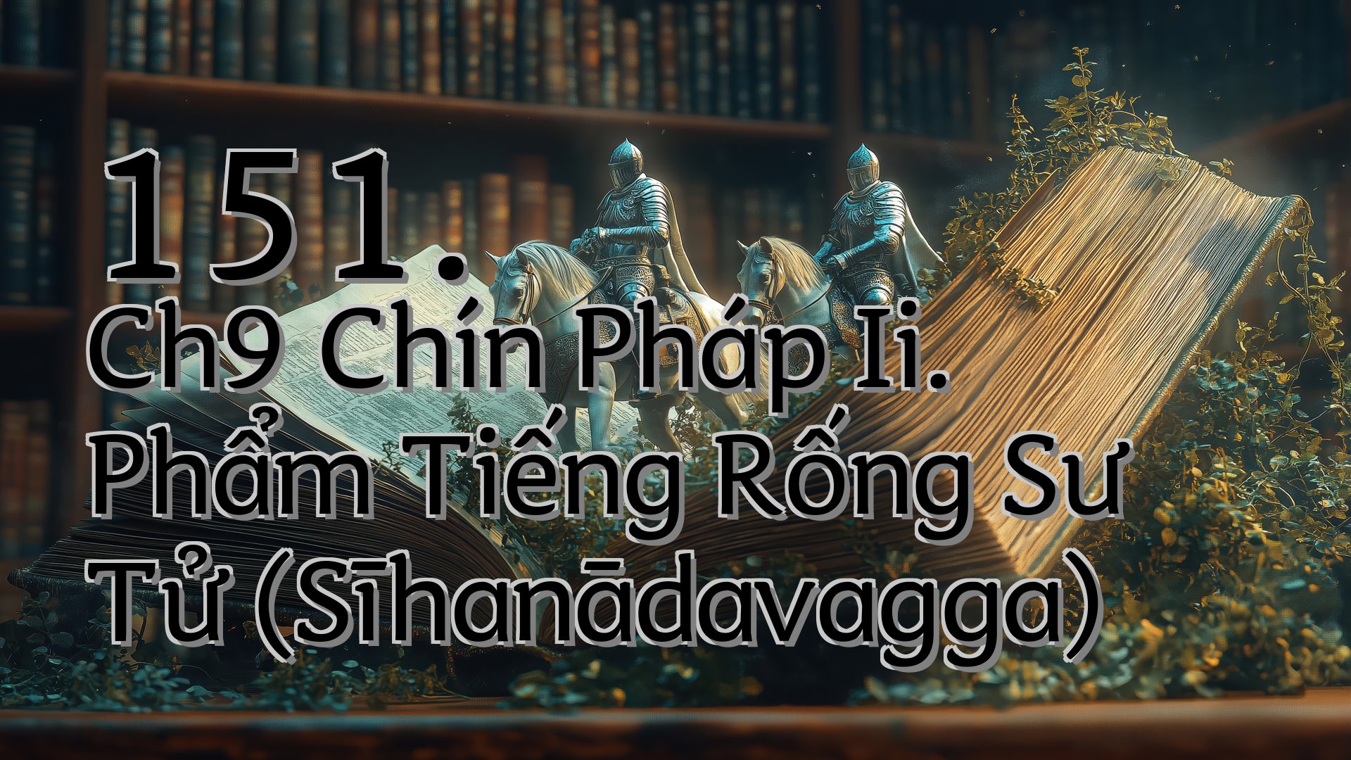 cover-151. Ch9 Chín Pháp Ii. Phẩm Tiếng Rống Sư Tử (Sīhanādavagga)