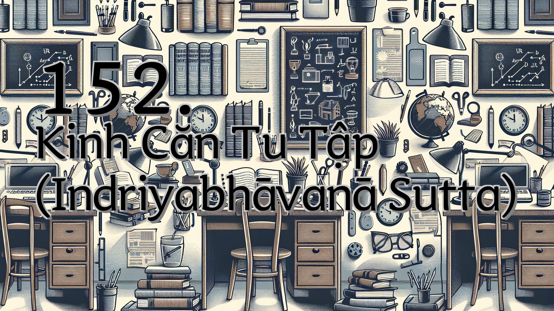 cover-152. Kinh Căn Tu Tập (Indriyabhāvanā Sutta)