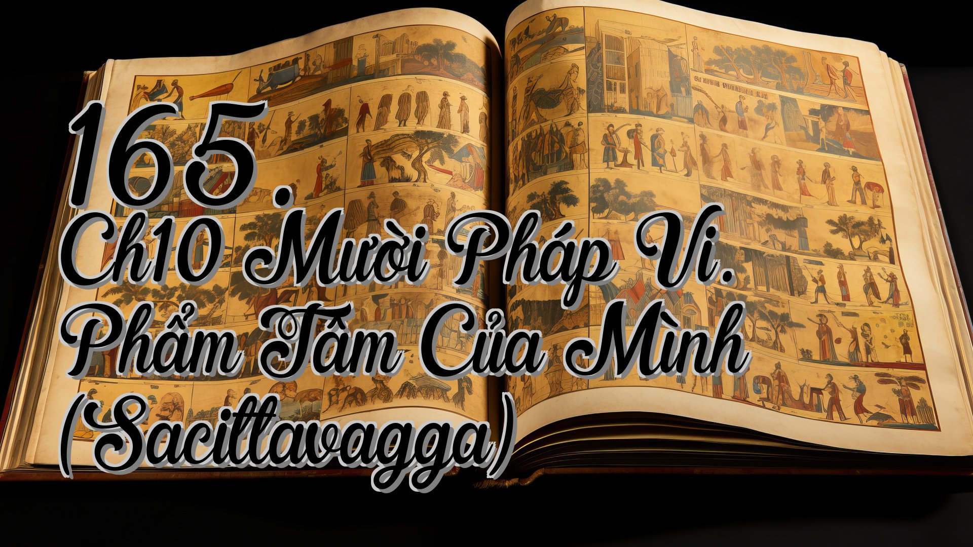cover-165. Ch10 Mười Pháp Vi. Phẩm Tâm Của Mình (Sacittavagga)