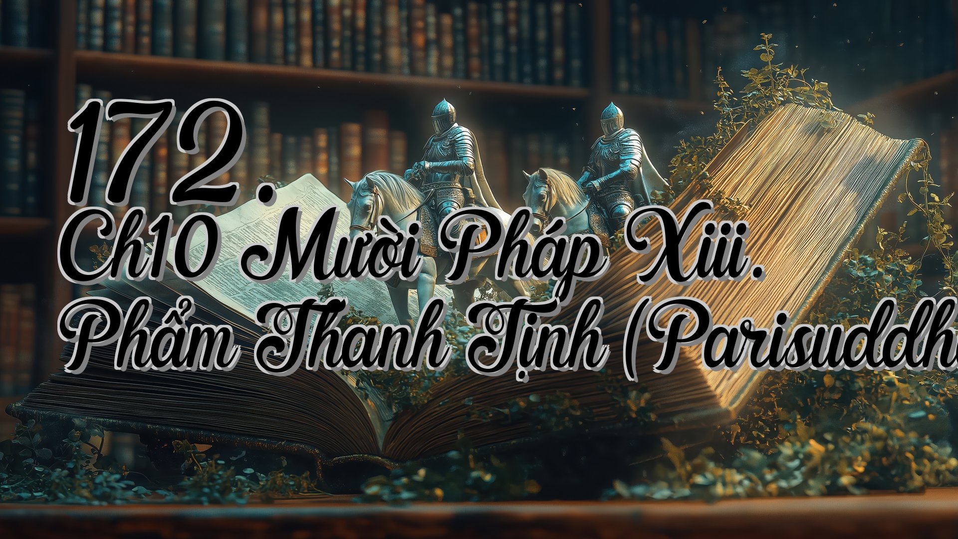 cover-172. Ch10 Mười Pháp Xiii. Phẩm Thanh Tịnh (Parisuddhavagga)