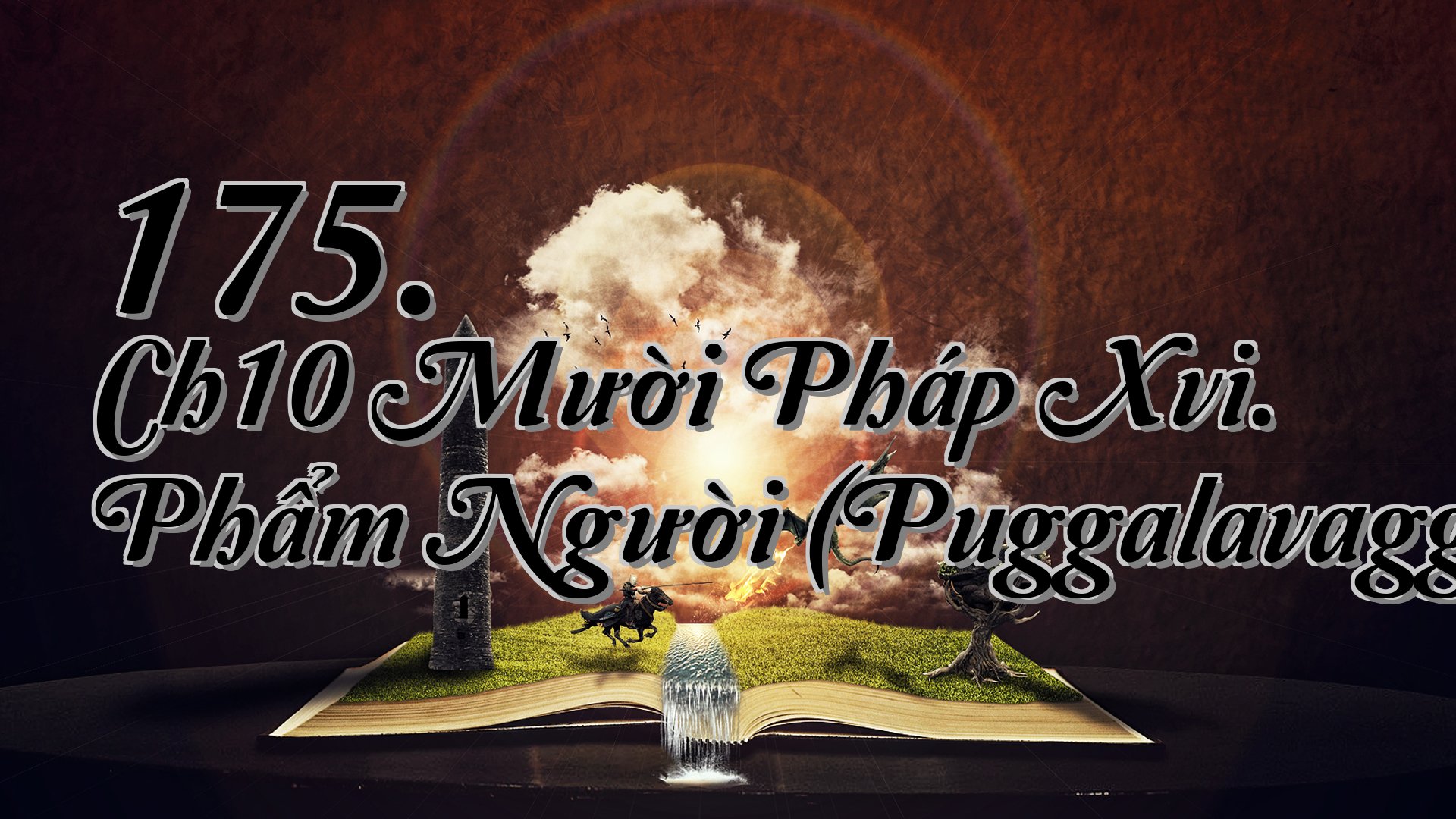 cover-175. Ch10 Mười Pháp Xvi. Phẩm Người (Puggalavagga)