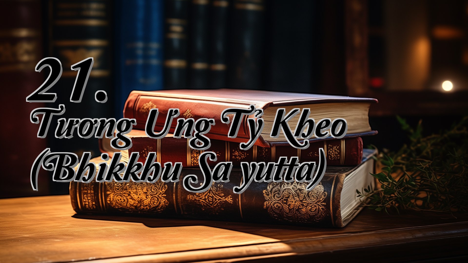 cover-21. Tương Ưng Tỷ Kheo (Bhikkhu Saṃyutta)