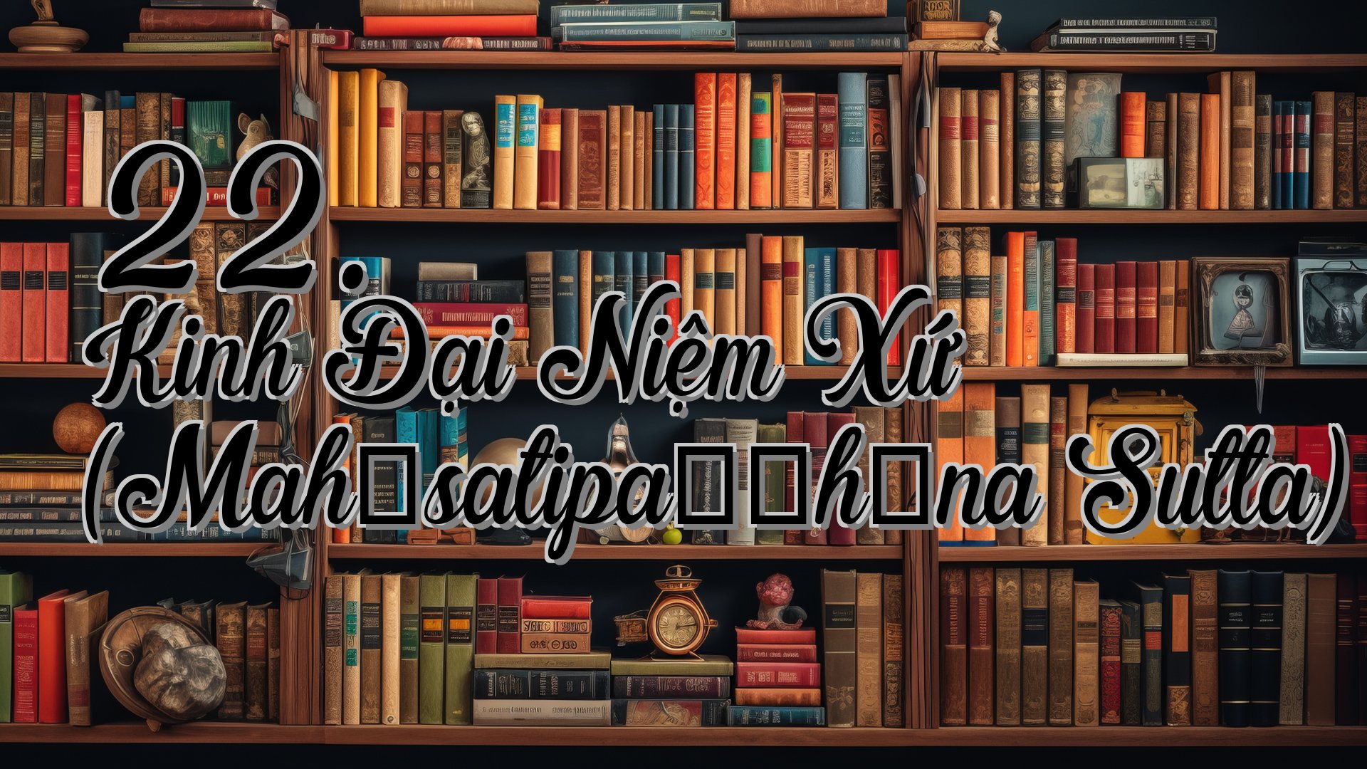 cover-22. Kinh Ðại Niệm Xứ (Mahāsatipaṭṭhāna Sutta)