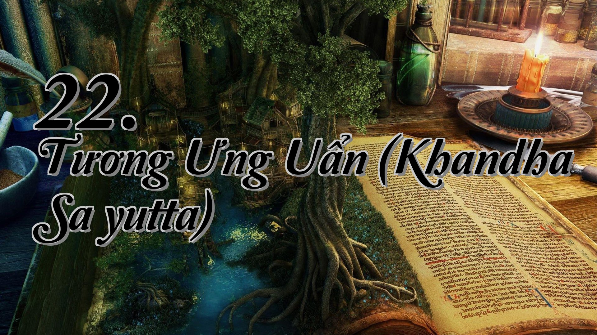 cover-22. Tương Ưng Uẩn (Khandha Saṃyutta)