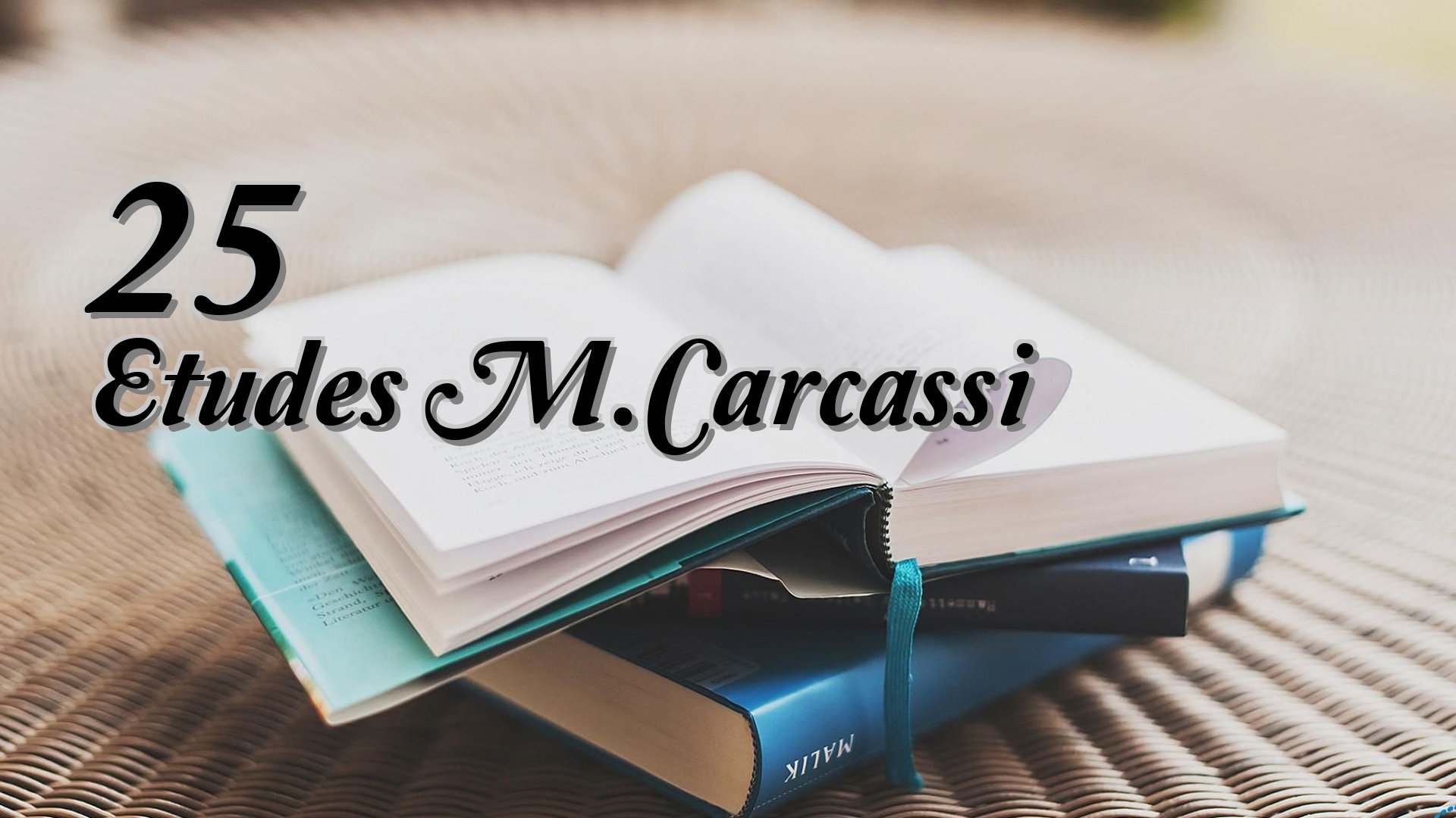 cover-25 Etudes M.Carcassi