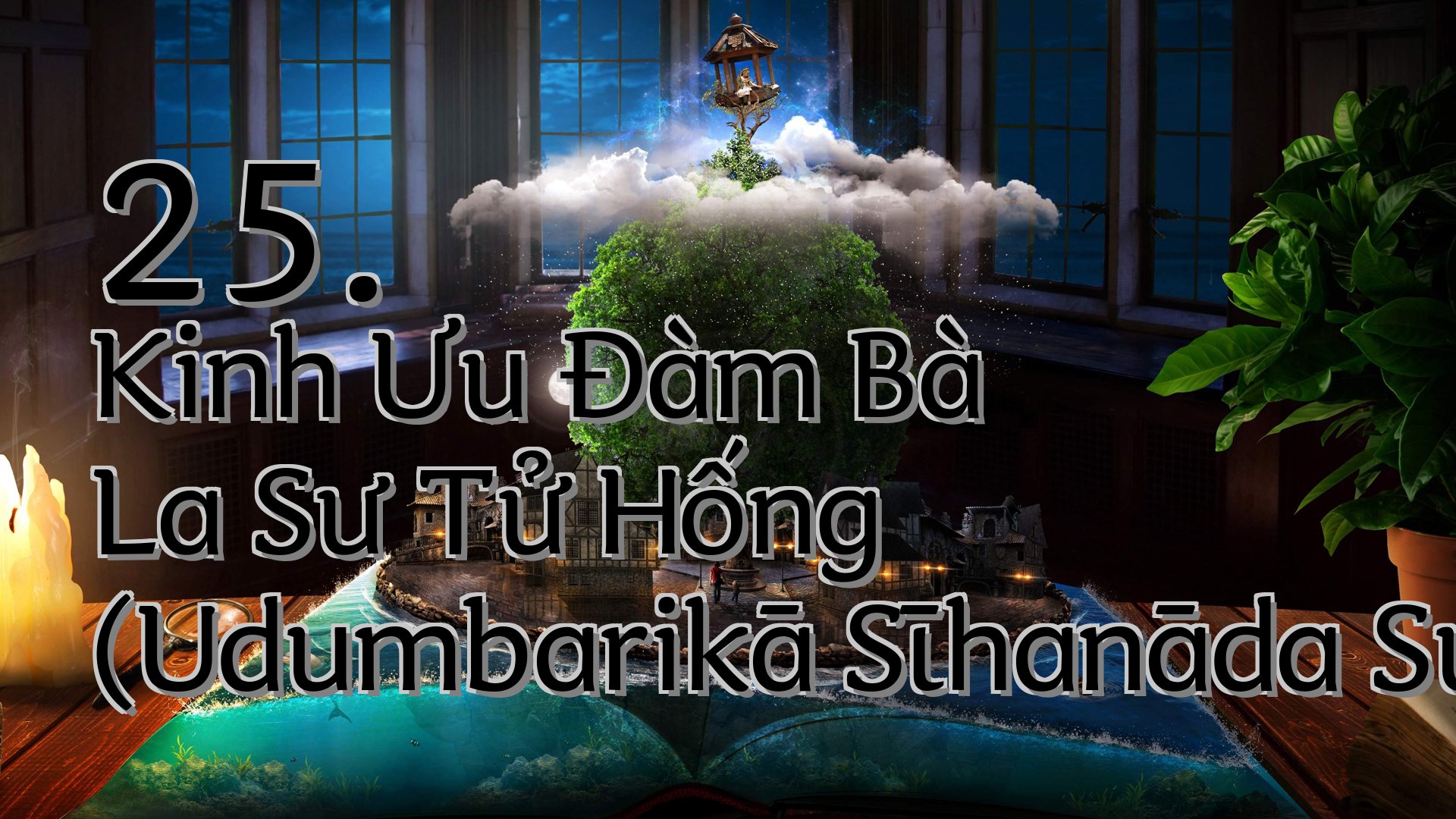 cover-25. Kinh Ưu Đàm Bà La Sư Tử Hống (Udumbarikā Sῑhanāda Sutta)