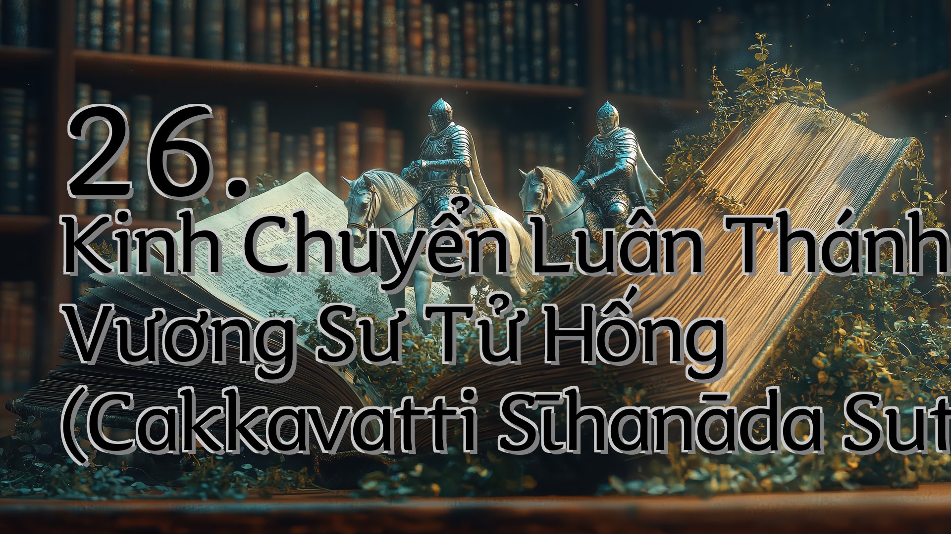 cover-26. Kinh Chuyển Luân Thánh Vương Sư Tử Hống (Cakkavatti Sῑhanāda Sutta)