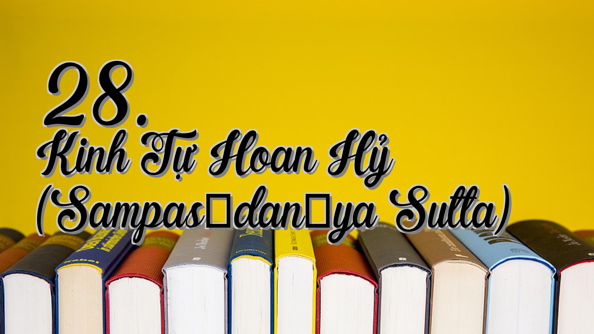 cover-28. Kinh Tự Hoan Hỷ (Sampasādanīya Sutta)