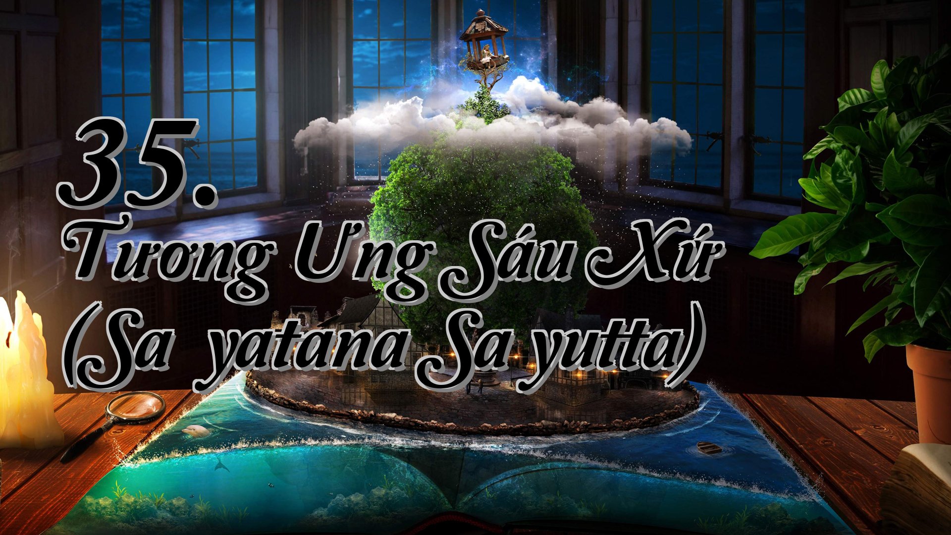 cover-35. Tương Ưng Sáu Xứ (Saḷāyatana Saṃyutta)