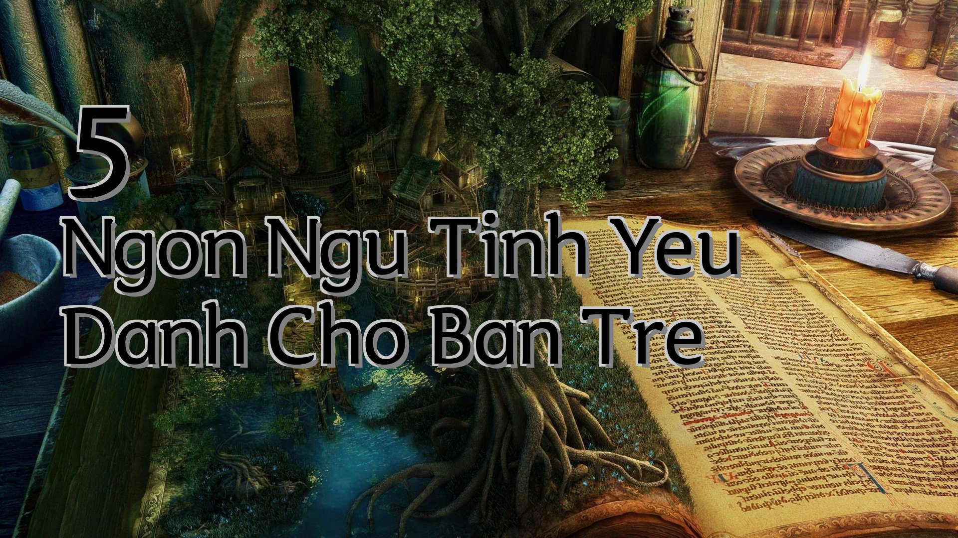 cover-5 Ngon Ngu Tinh Yeu Danh Cho Ban Tre