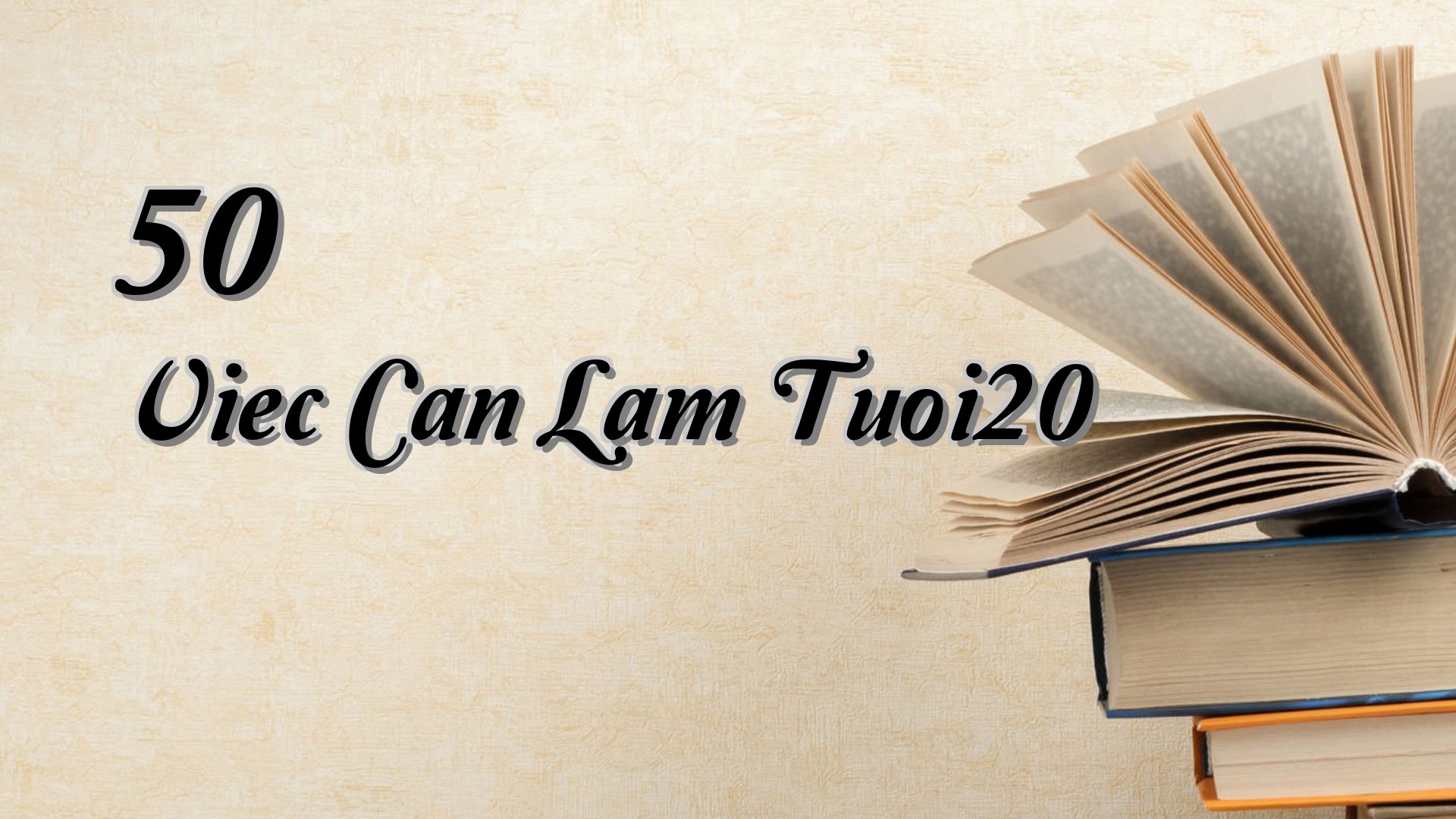 Cover image for 50 Viec Can Lam Tuoi20