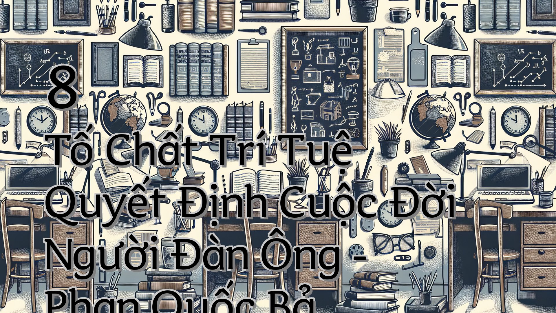 cover-8 Tố Chất Trí Tuệ Quyết Định Cuộc Đời Người Đàn Ông - Phan Quốc Bả