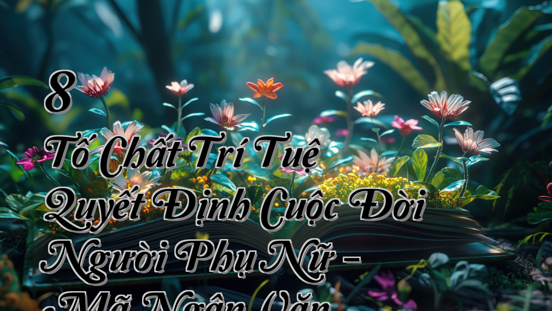 cover-8 Tố Chất Trí Tuệ Quyết Định Cuộc Đời Người Phụ Nữ - Mã Ngân Văn