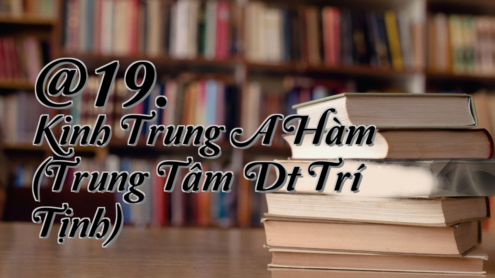 cover-@19. Kinh Trung A Hàm (Trung Tâm Dt Trí Tịnh)