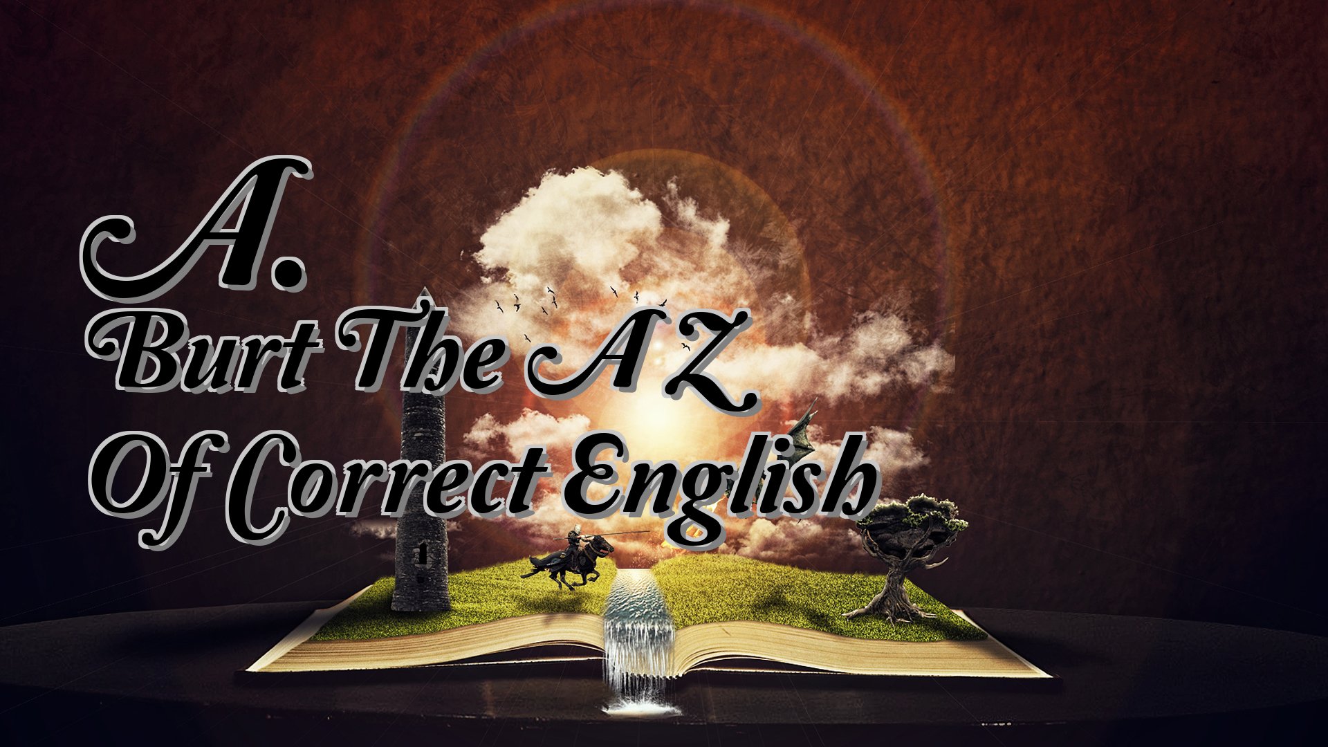 cover-A. Burt The A Z Of Correct English