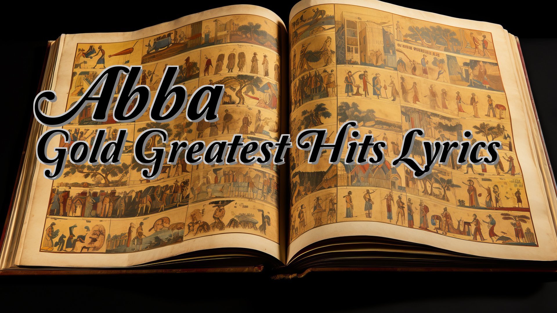 cover-Abba Gold Greatest Hits Lyrics