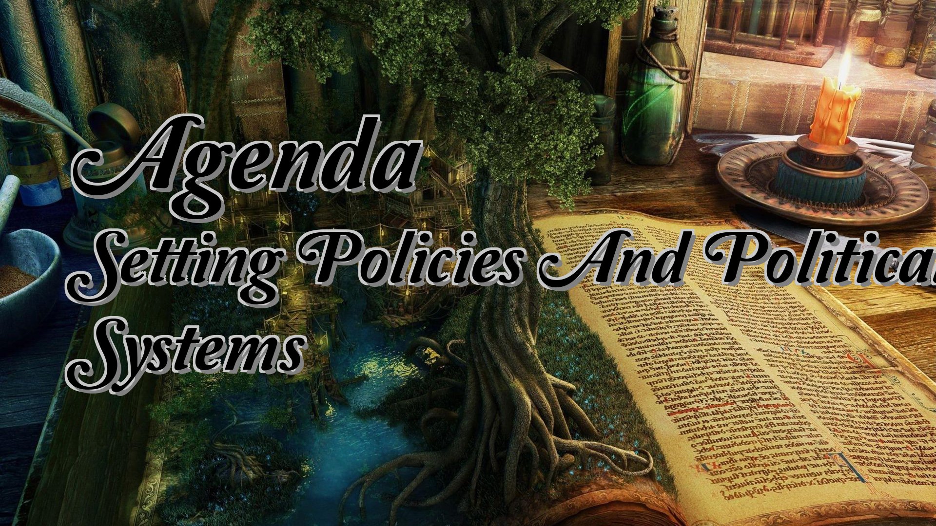 cover-Agenda Setting Policies And Political Systems