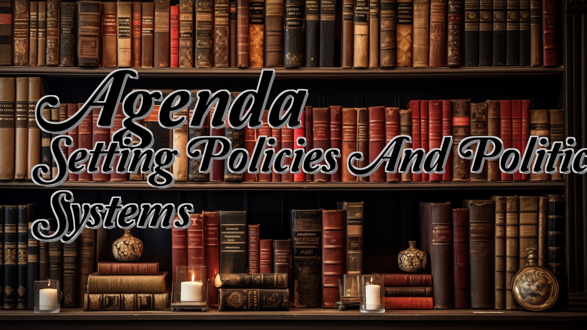 cover-Agenda Setting Policies And Political Systems