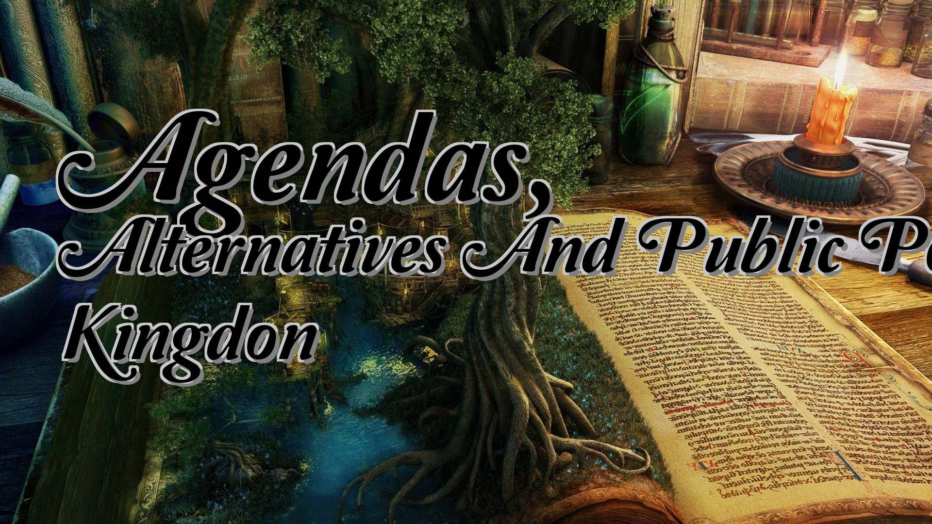 cover-Agendas, Alternatives And Public Policies Kingdon