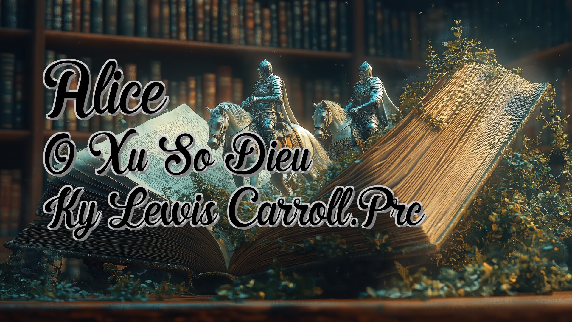 Cover image for Alice O Xu So Dieu Ky Lewis Carroll.Prc