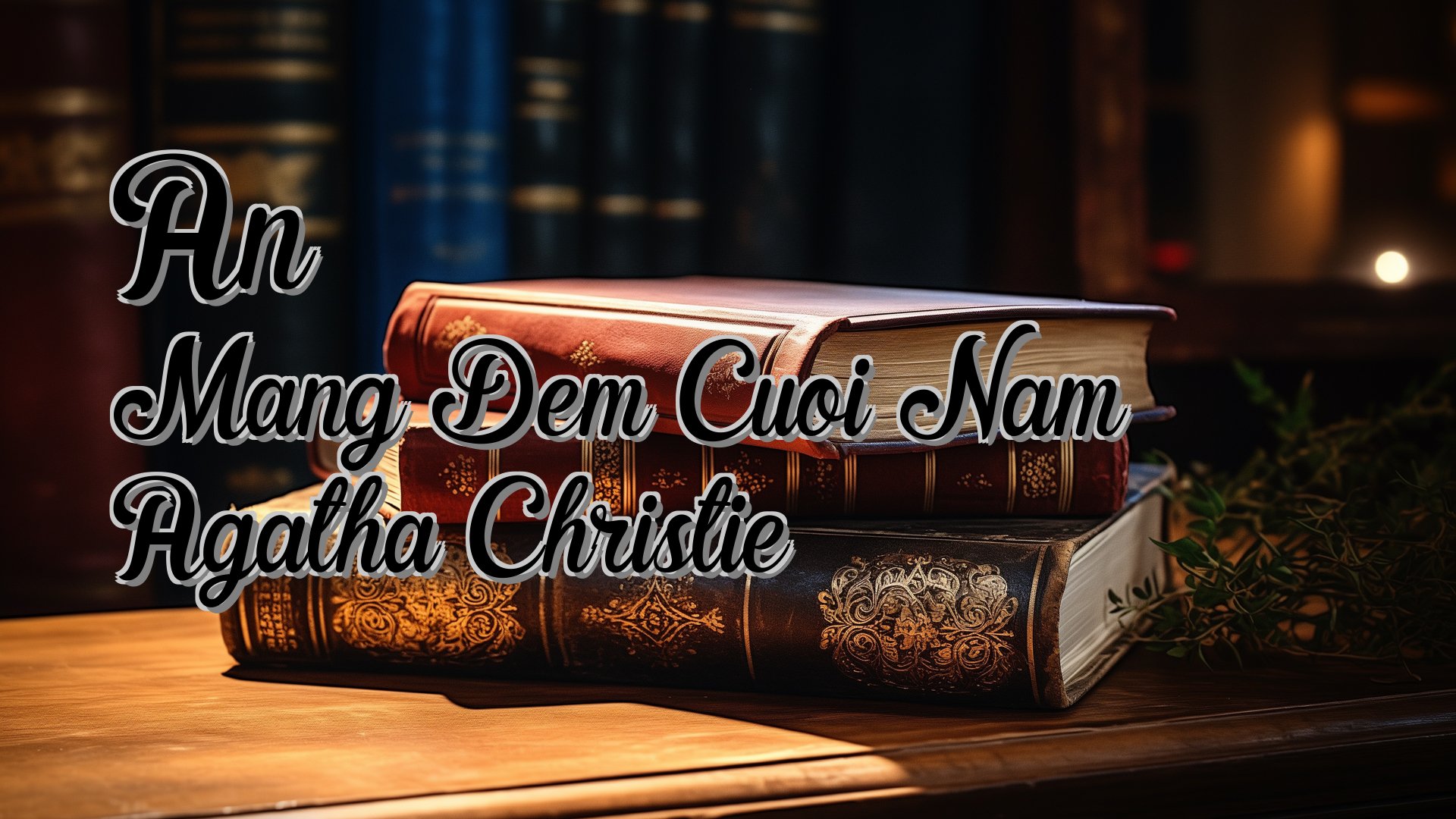 Cover image for An Mang Dem Cuoi Nam Agatha Christie