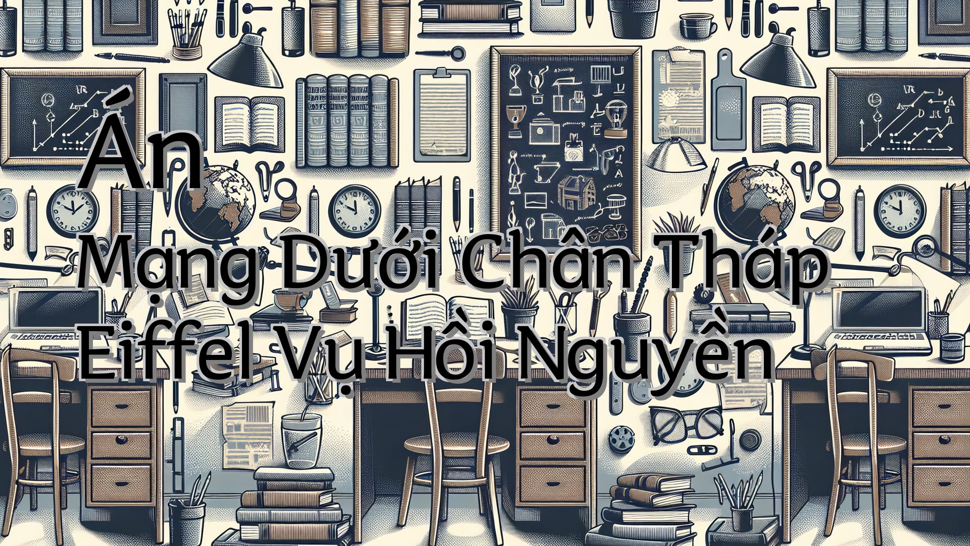 cover-Án Mạng Dưới Chân Tháp Eiffel Vụ Hồi Nguyền