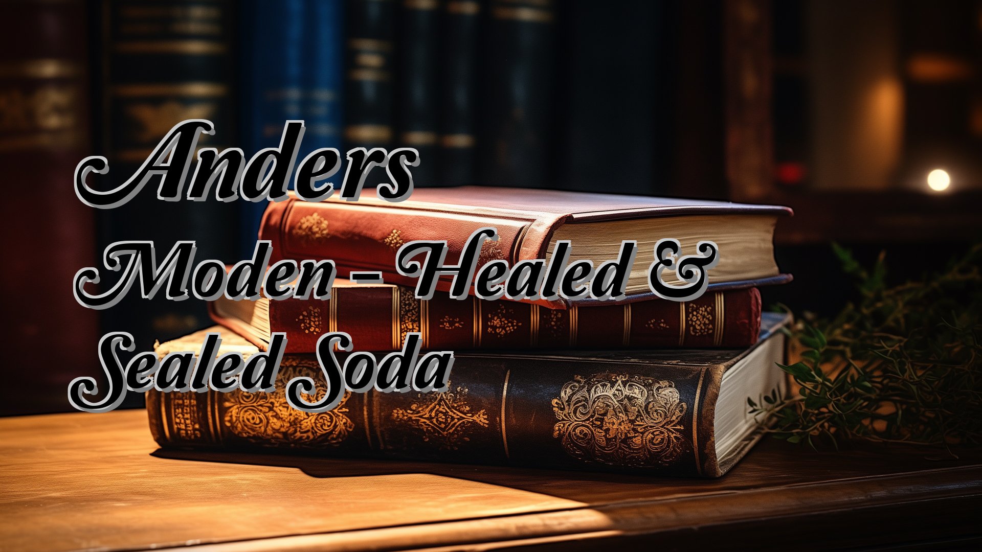 cover-Anders Moden - Healed & Sealed Soda
