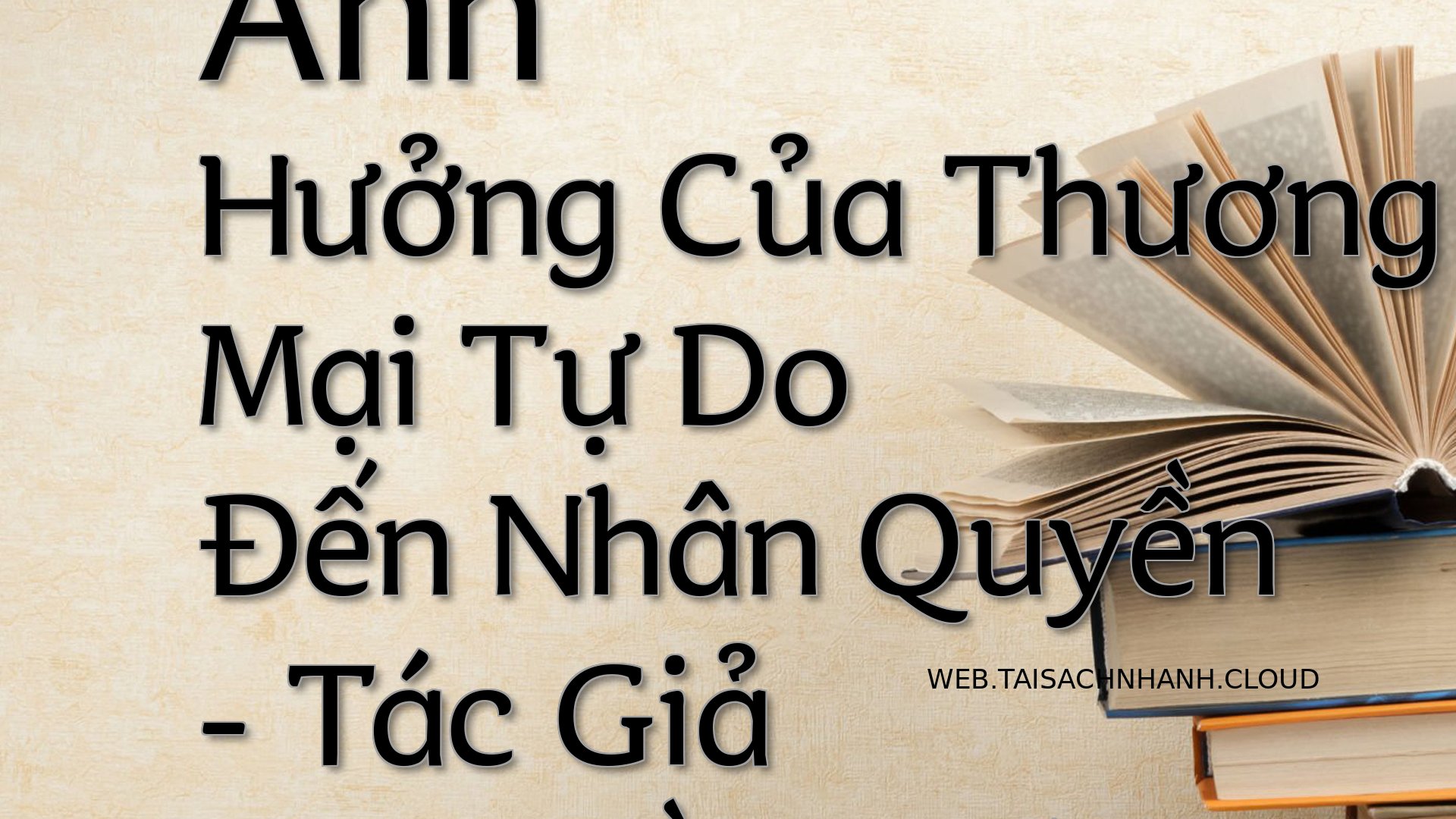 Cover Anh Huong Cua Thuong.jpg