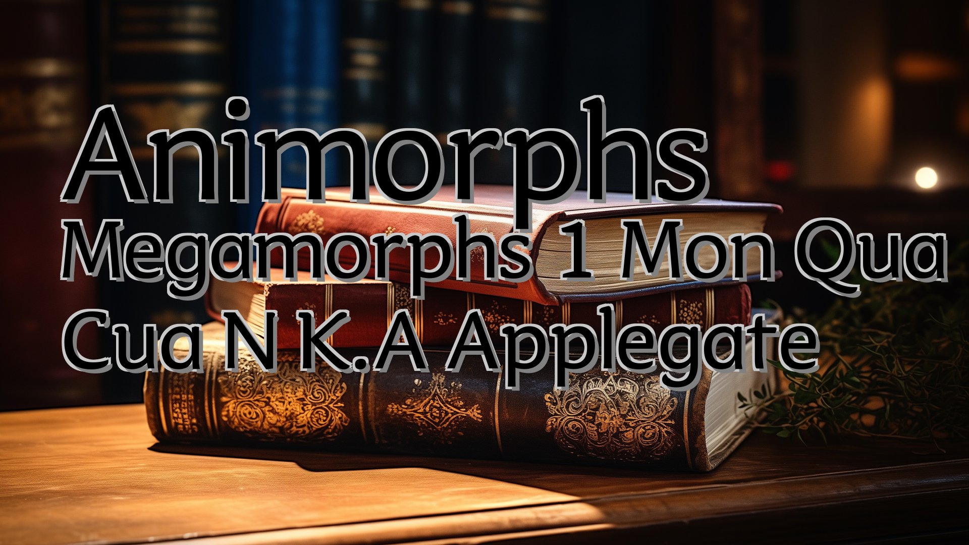 cover-Animorphs Megamorphs 1 Mon Qua Cua N K.A Applegate