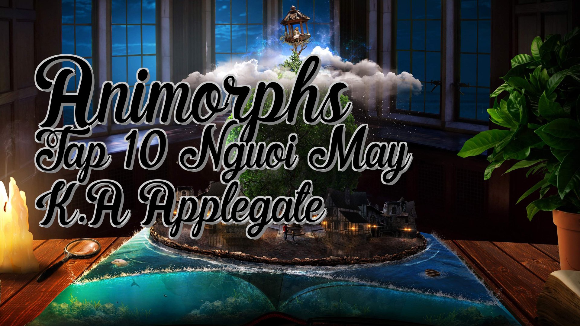 cover-Animorphs Tap 10 Nguoi May K.A Applegate